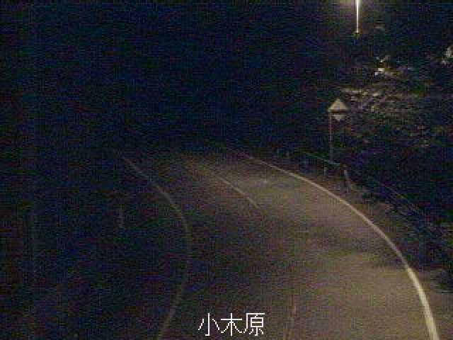 国道262号 小木原（萩市佐々並小木原）